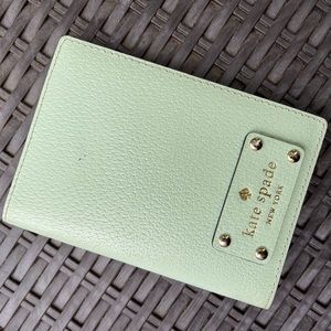 Turquoise Kate Spade Passport Case